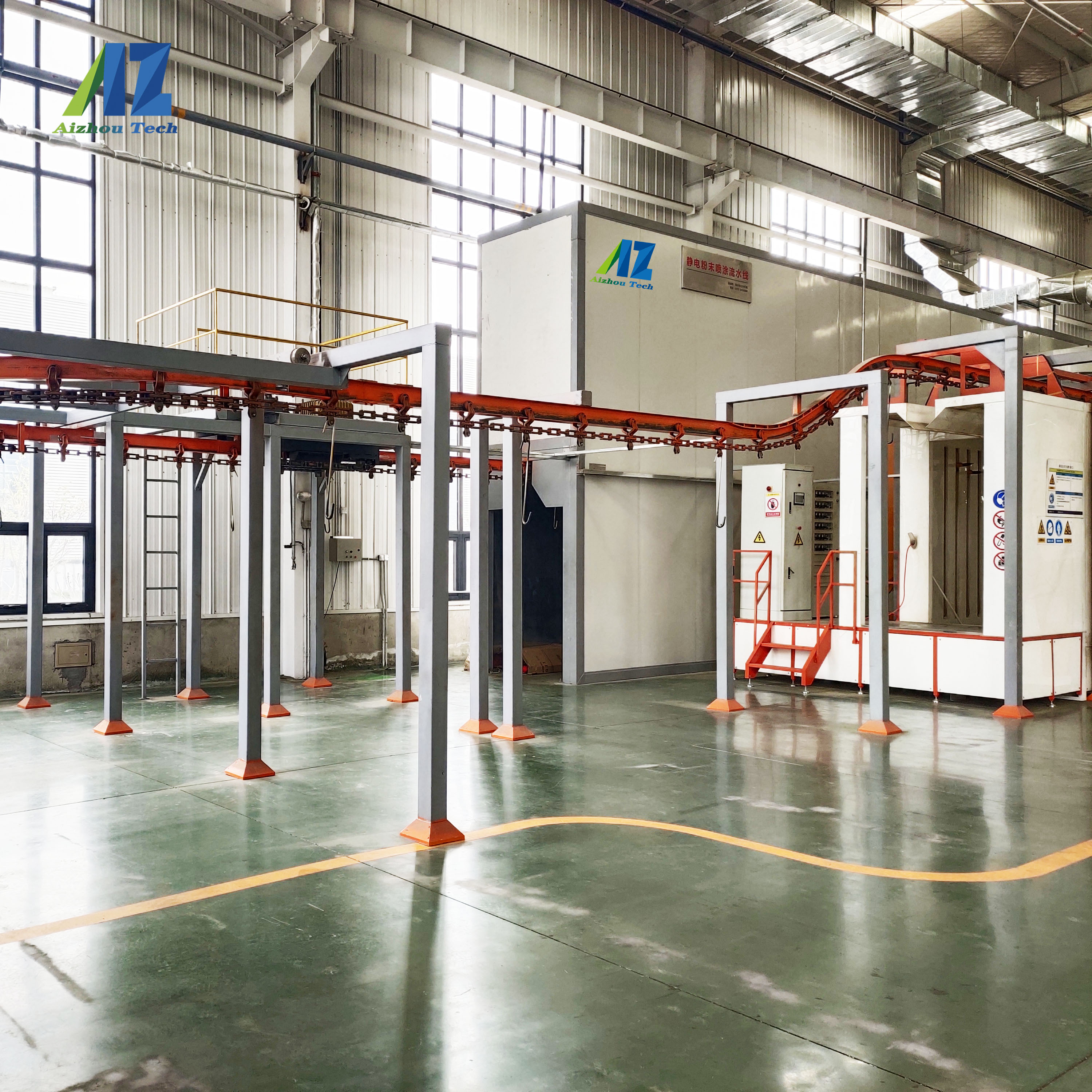 Automatic Electrostatic Powder Coating Plant