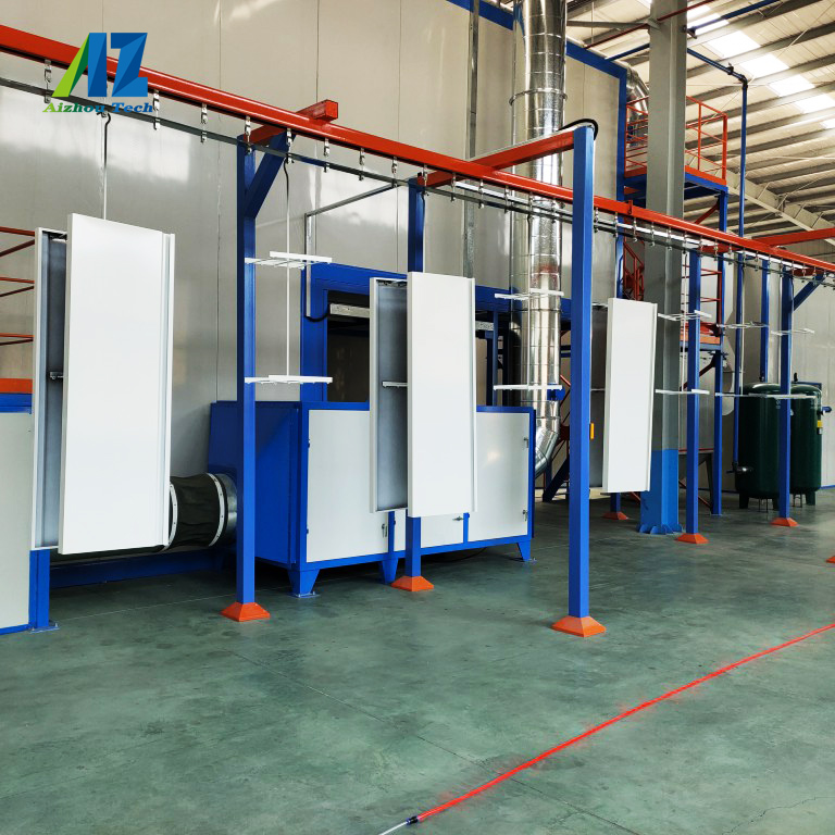 Automatic Electrostatic Powder Coating Sytem