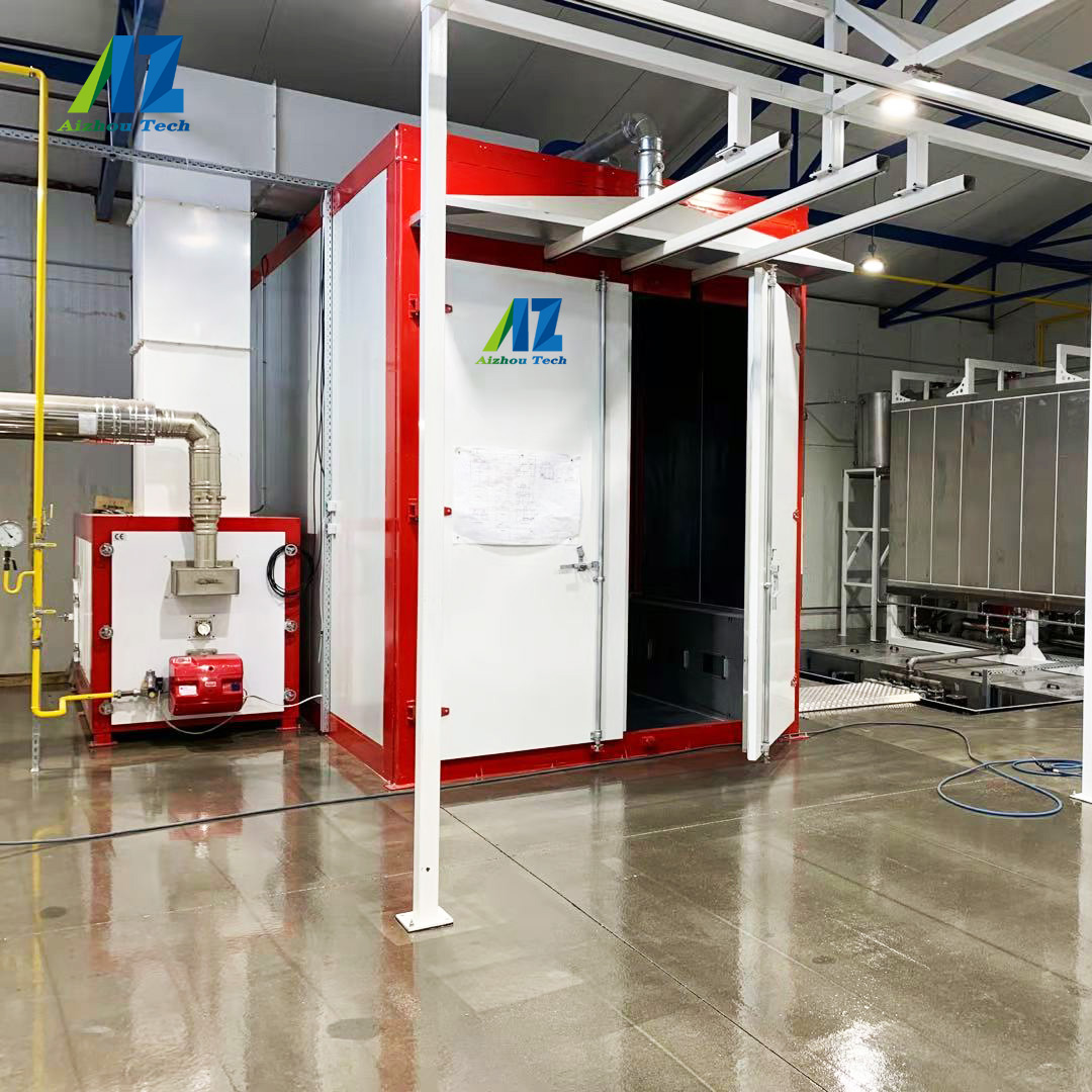Gas/LPG Heating Powder Coating Oven